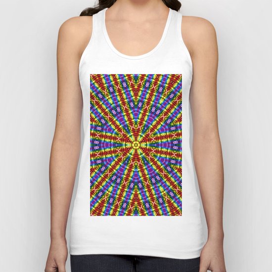 Kaleidoscope Pride Flag Unisex Tank Top