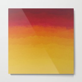 Abstract Sunset Metal Print