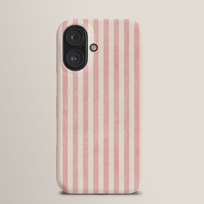 iPhone・スマホケース Society6 Fashion Girly Pink Vintage Floral Trendy Stripes Striped Printed iPhone Cases: 15, 14, Pro Max | Society6