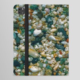 Olive Tones Sea Shell Sand iPad Folio Case