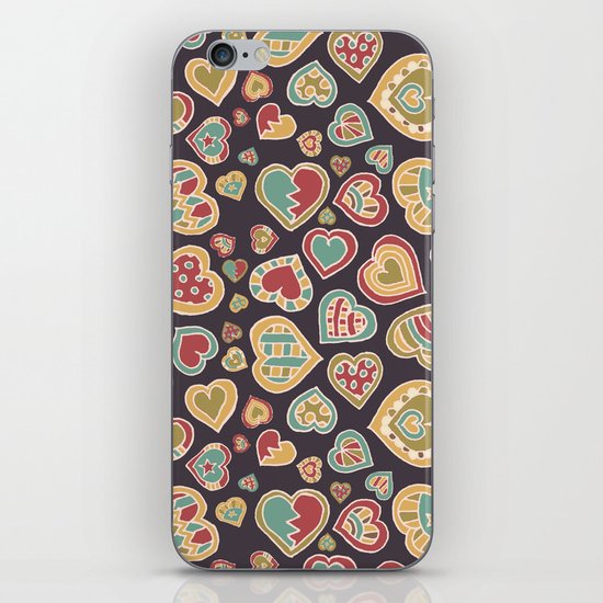 I Heart Doodling iPhone & iPod Skin