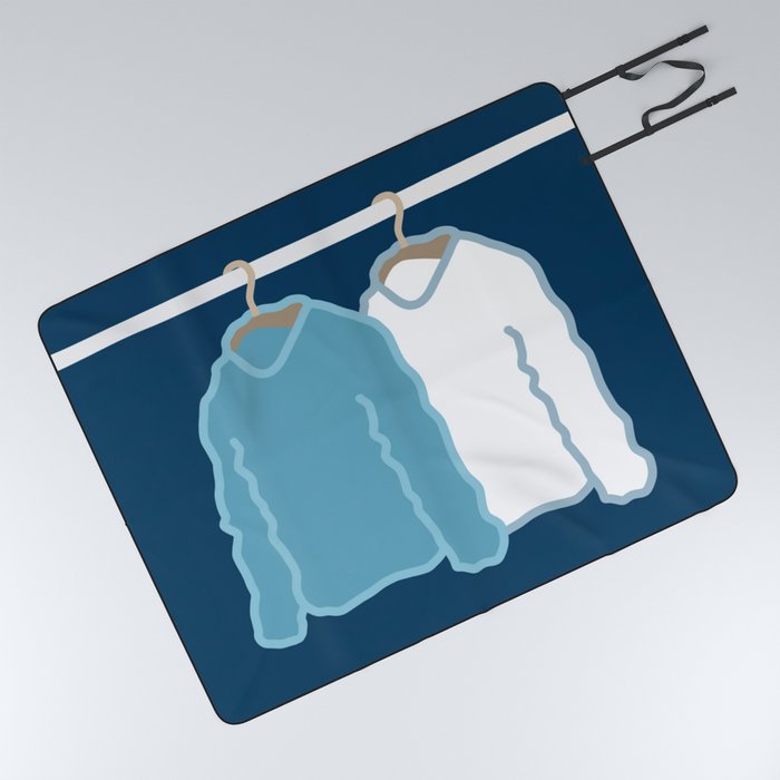 Hang clothes 2 Picnic Blanket