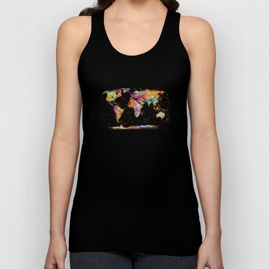 map Unisex Tank Top