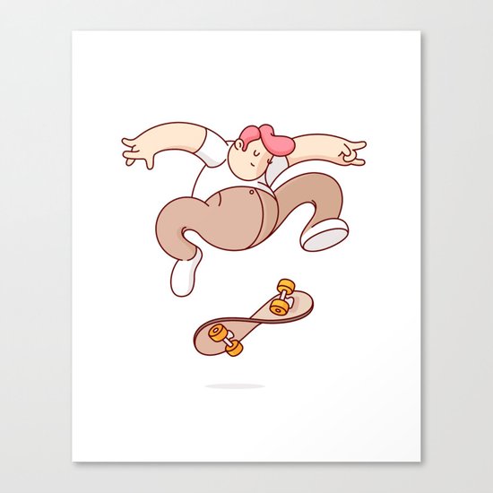 Twistflip Canvas Print