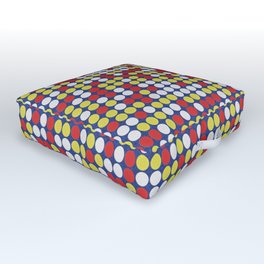 Game Night - Connect Four Outdoor Floor Cushion