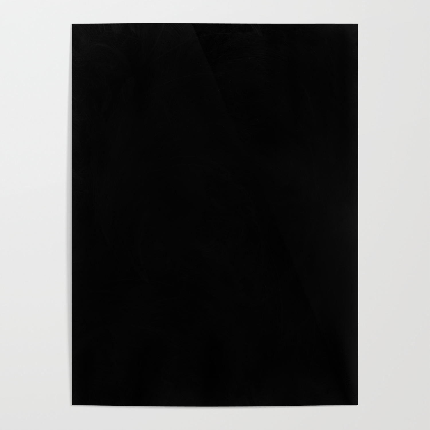 Plain Solid Black Pure Black Midnight Black Simple Black Poster By Jane Holloway Society6