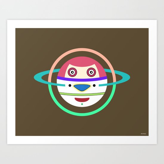 Spaceman 3 Art Print