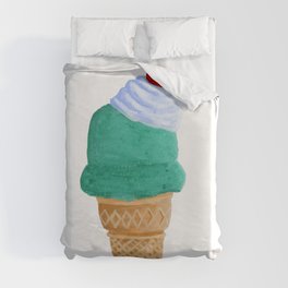 Ice Cream Cone Duvet Cover