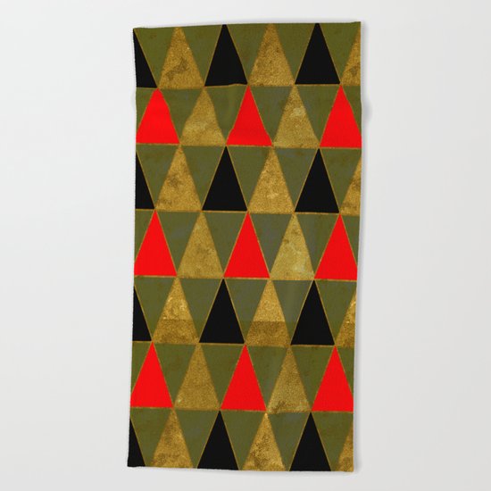 Abstract #481 Beach Towel