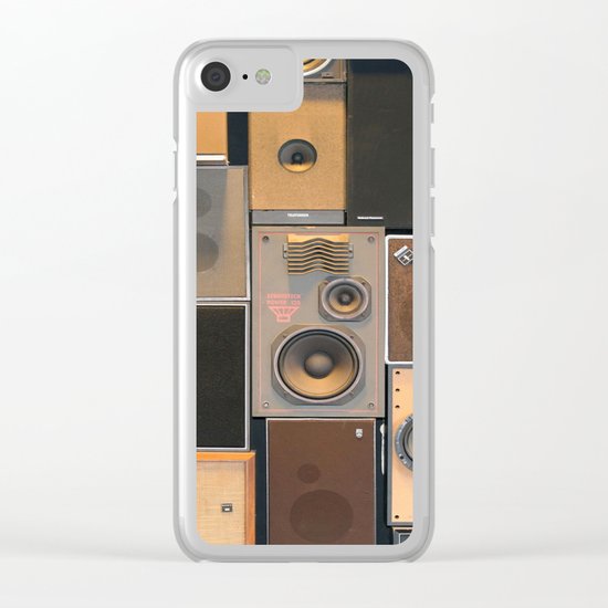Audio Equipment Clear iPhone Case