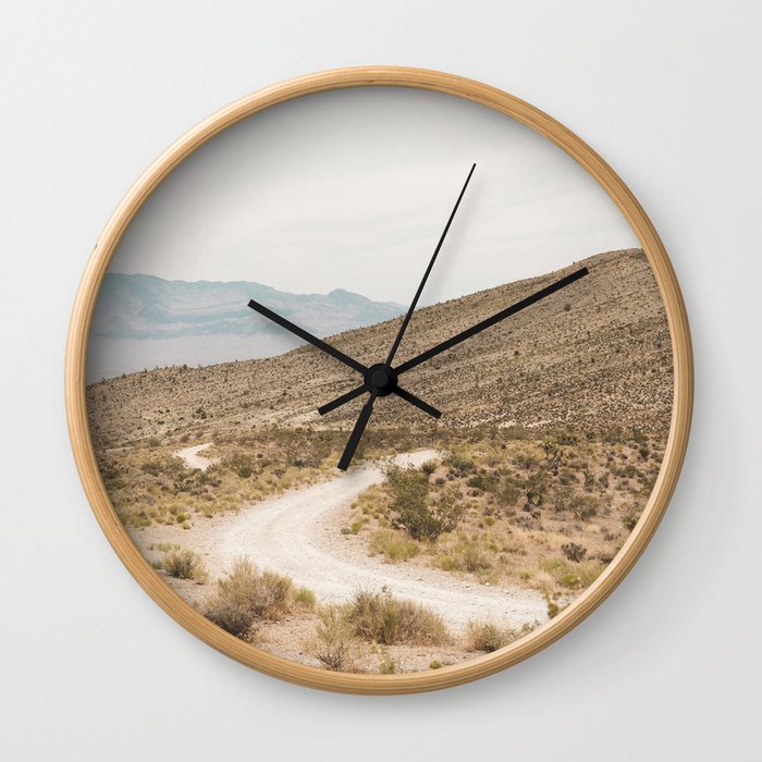 Vegas Desert I Wall Clock