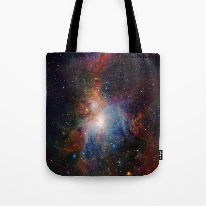 infrared view of the Orion Nebula Tote Bag