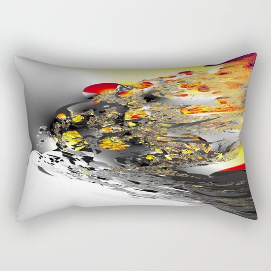 world rubish mountain Rectangular Pillow