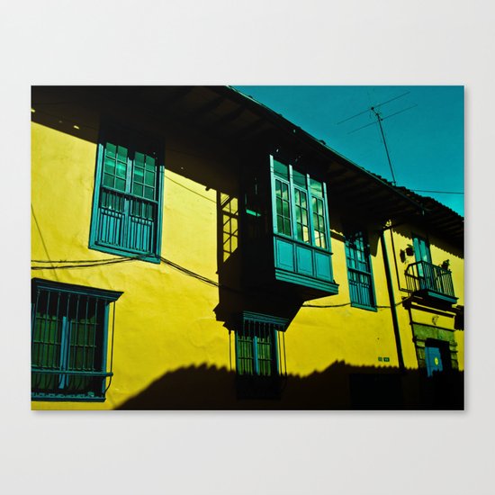 THE BALCONY IN CANDELARIA Canvas Print