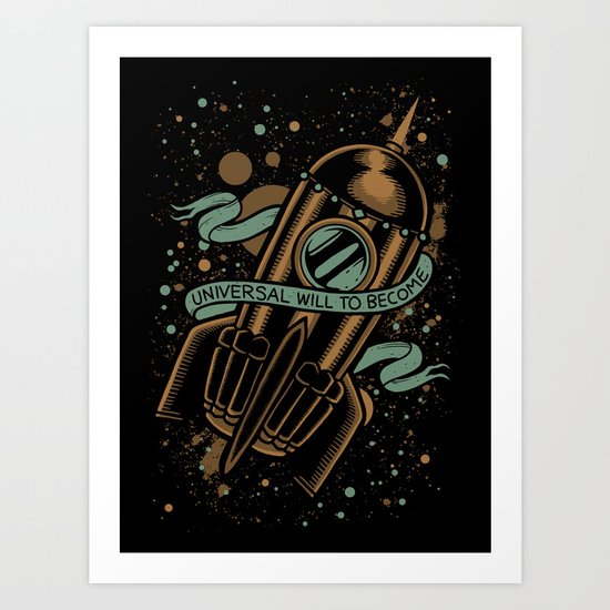sirens of titan - vonnegut Art Print