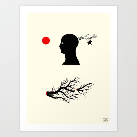 The Creator of Nature Art Print