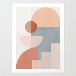 Minimal Geometric 95 Art Print