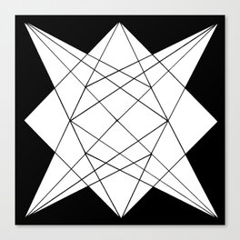 Donzi Geometry .2 Canvas Print
