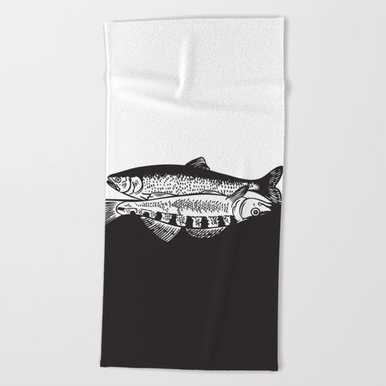 Fishes Beach Towel