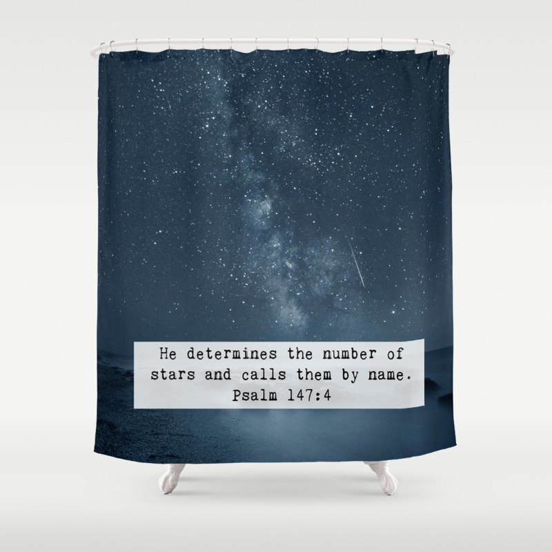 Counts The Stars Shower Curtain By Epiphanyhill Society6 Counts The Stars Shower Curtain By