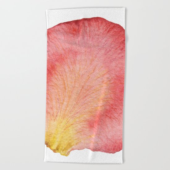 Rose Petal 01 Beach Towel