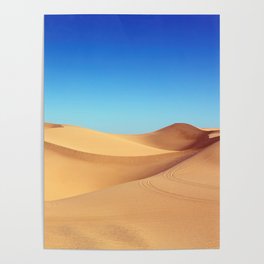 Sand Dunes Poster