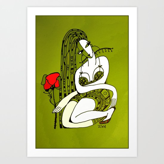 Poppy Art Print