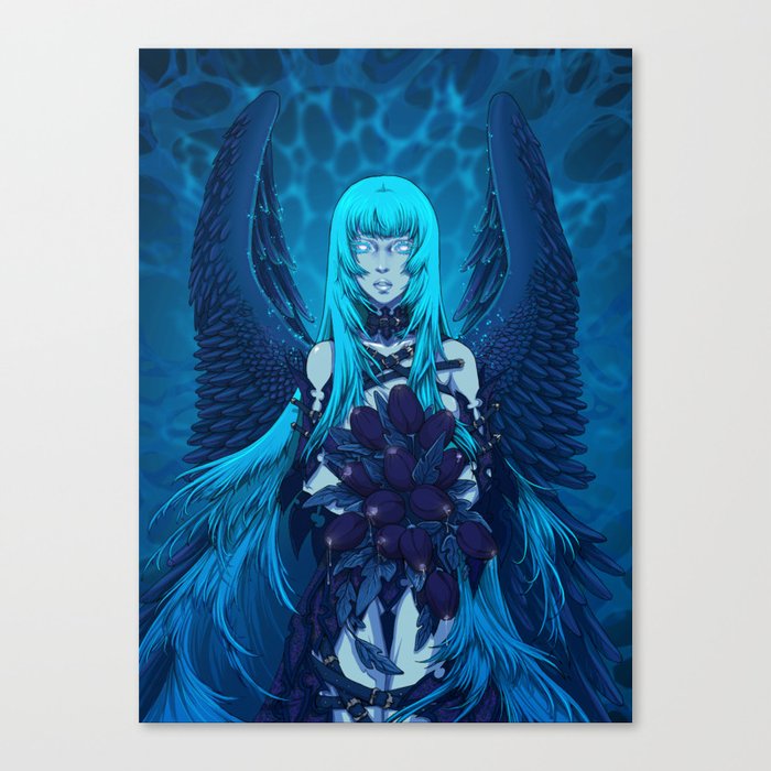 Angel Blues Canvas Print