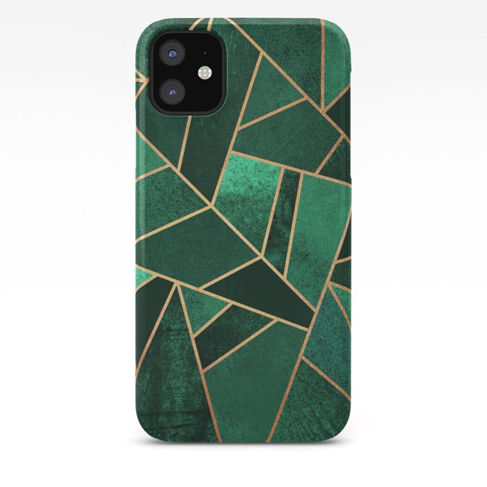 Emerald and Copper iPhone Case