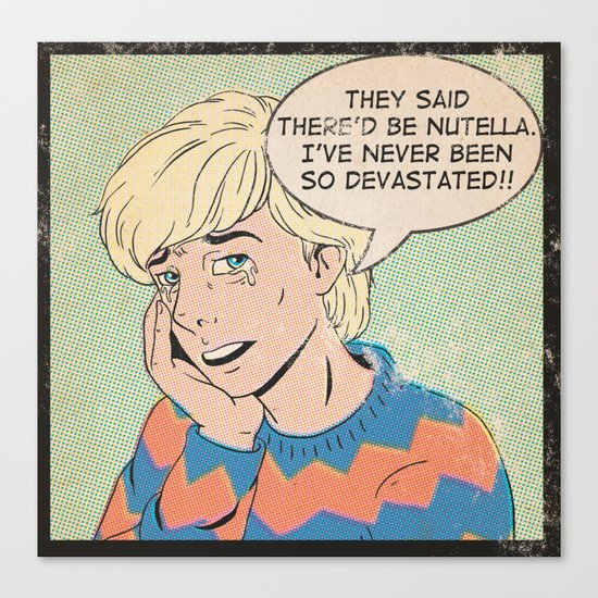 Nutella Canvas Print