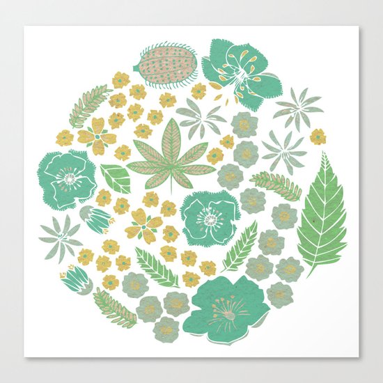 Floral Bloom Canvas Print