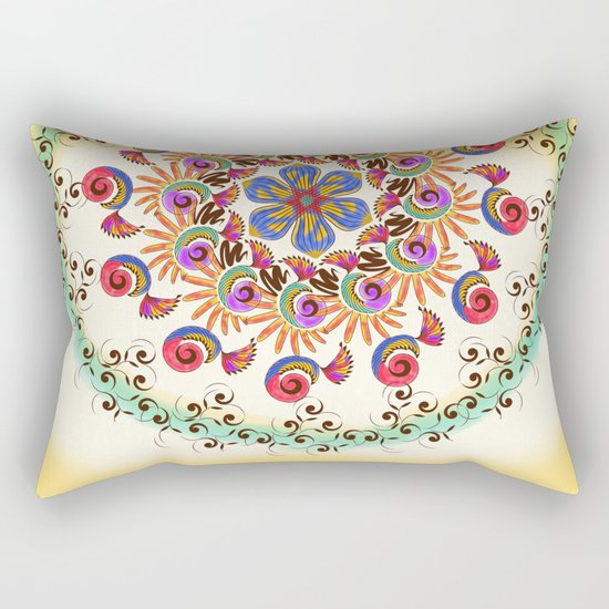 Mandala Rectangular Pillow