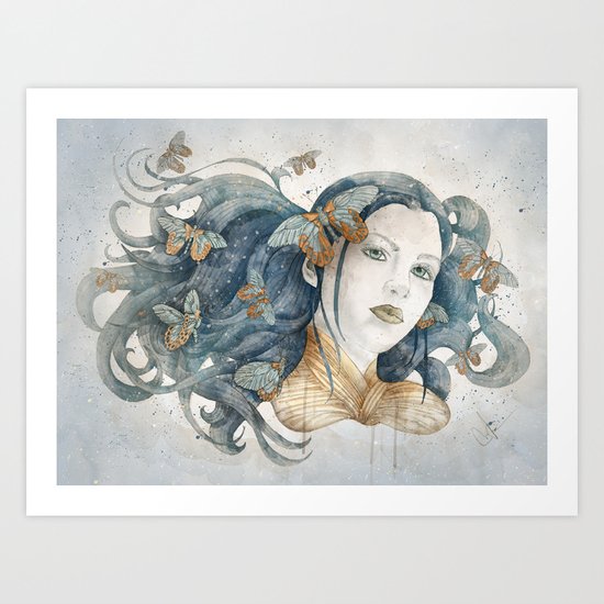 Imago stage Art Print