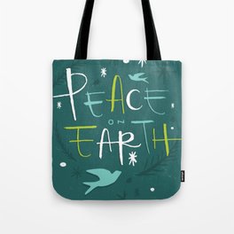 Peace on Earth Tote Bag