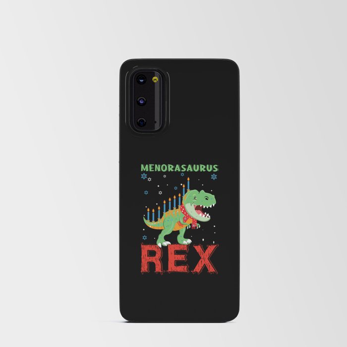 Menosaurus Dinosaur Candle Menorah 2021 Hanukkah Android Card Case