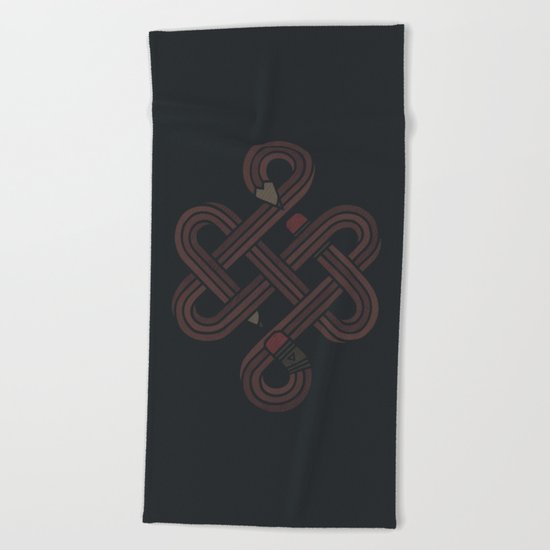 Endless Creativity Beach Towel