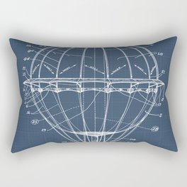 Balloon blueprints Rectangular Pillow
