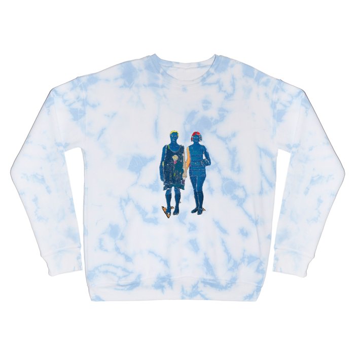 Boy and Girl from Mumu (Blue) Crewneck Sweatshirt