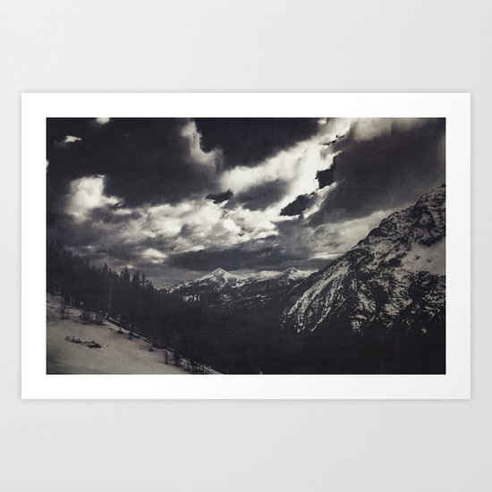 Cold Mountains Art Print