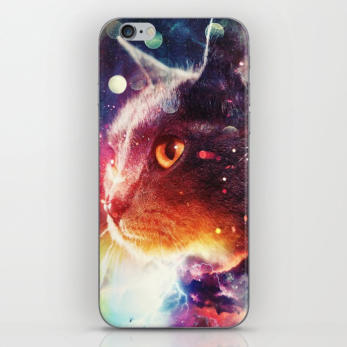 Cosmic Cat iPhone Skin