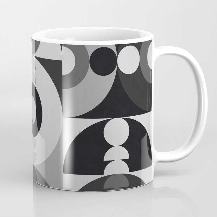 Geometry Games V / Black Palette Coffee Mug