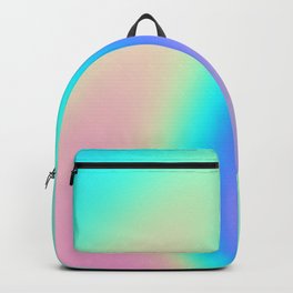 Iridescent Holographic Abstract Colorful Pattern Backpack