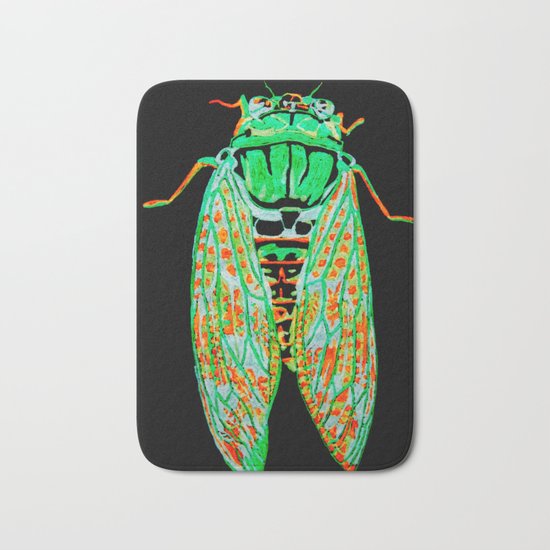 Cicada (Inverted) Bath Mat