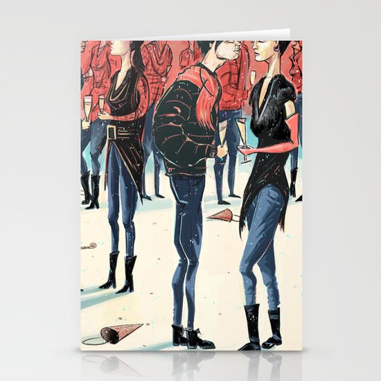 Hipster Party Stationery Cards