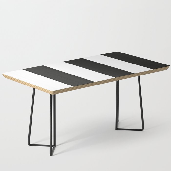 Black and white stripe pattern Coffee Table