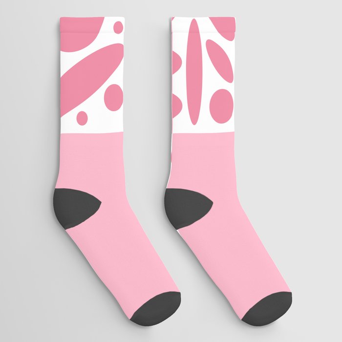 Geometric modern shapes 9 Socks