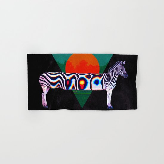 Zebra Hand & Bath Towel