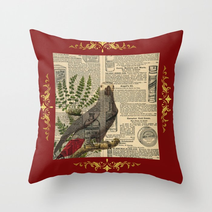 Maroon throw store