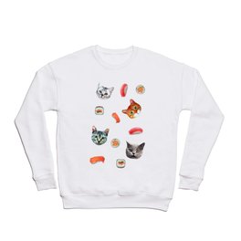 Sushi Cat Crewneck Sweatshirt