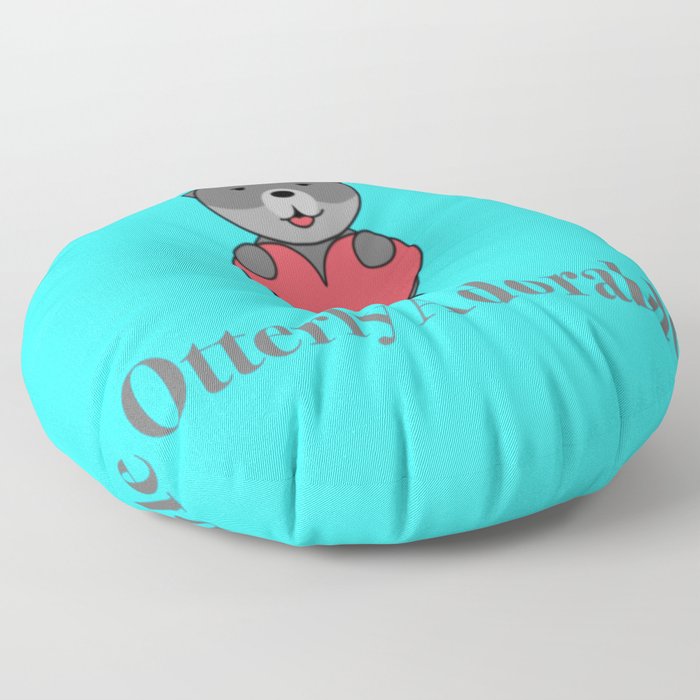 Otter-ly Adorable Floor Pillow